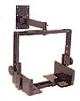 Small CCTV monitor ceiling mount